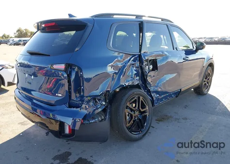 2025 Kia Telluride Sx X-Line из США, поврежденный, VIN 5XYP5DGC5SG716431